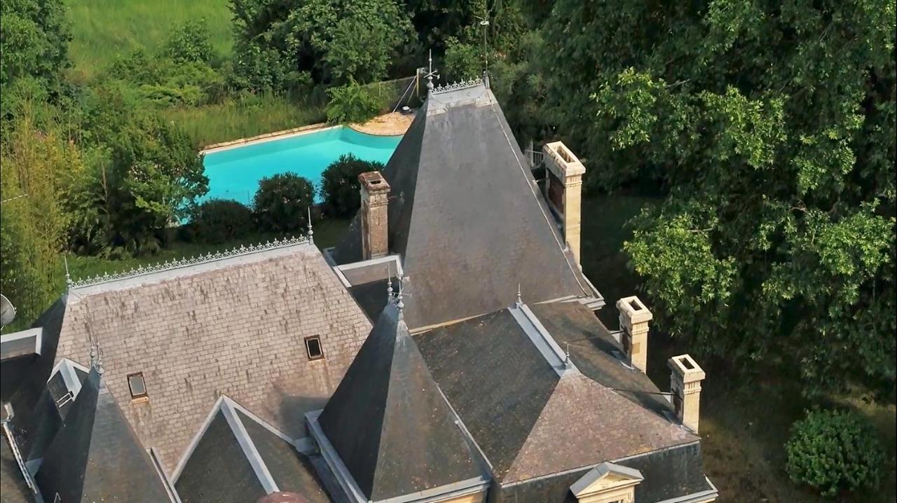 Chateau Marith - Etablissement Climatise Avec Piscine Hotel Clairac  Buitenkant foto